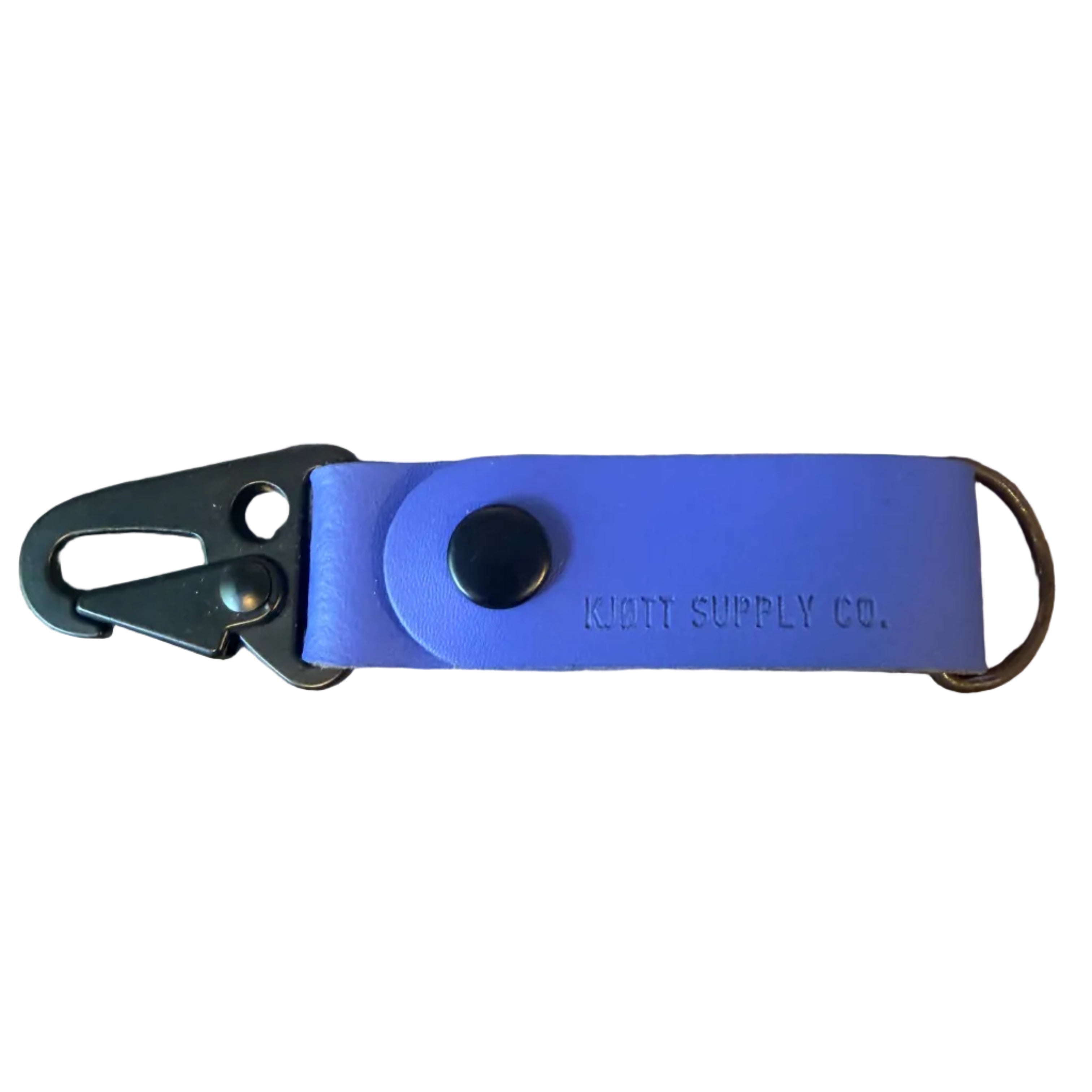 Kjøtt Supply Co For Forager Provisions Leather Key Fob - New Colours For 2026 (Select Your Colour)