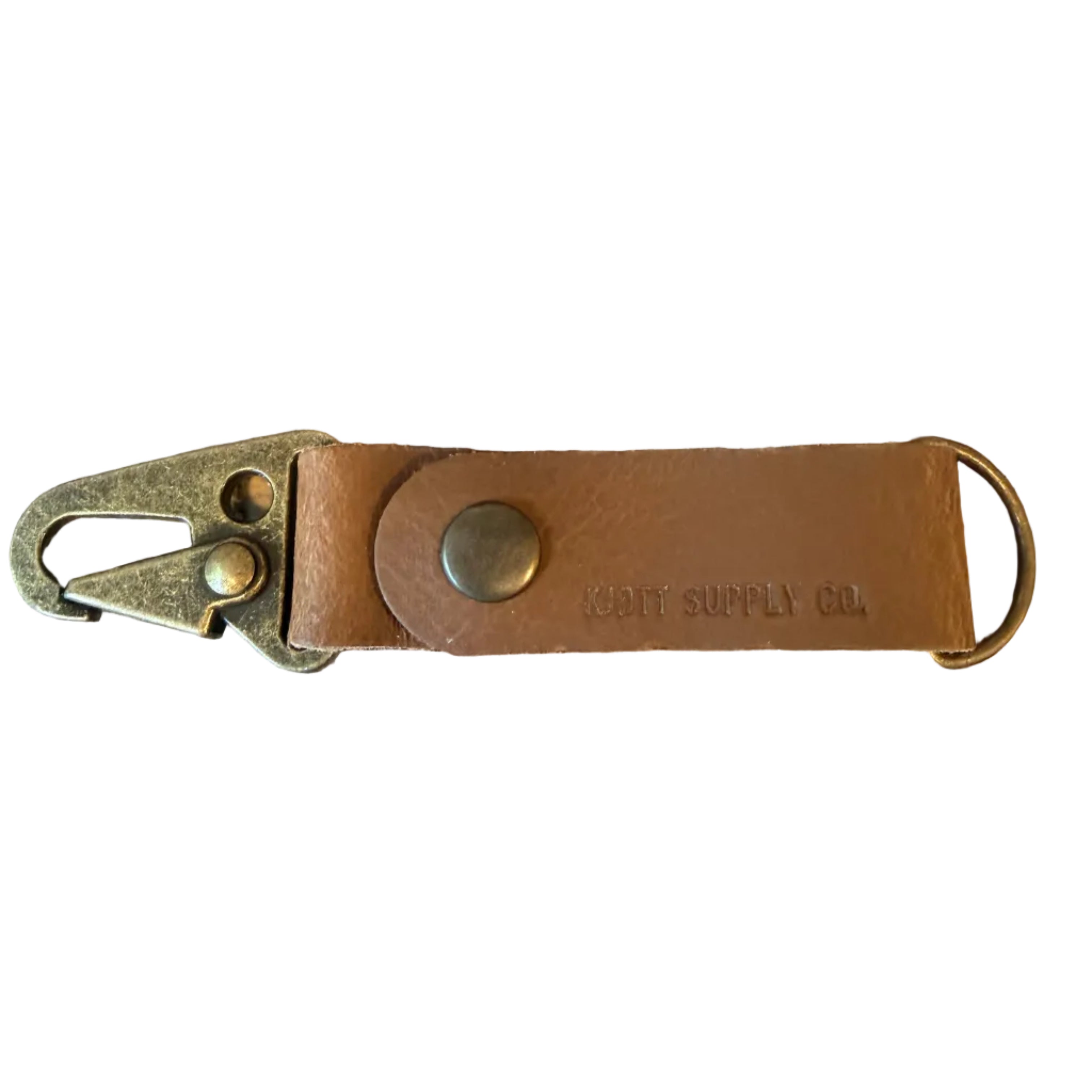 Kjøtt Supply Co For Forager Provisions Leather Key Fob - New Colours For 2026 (Select Your Colour)