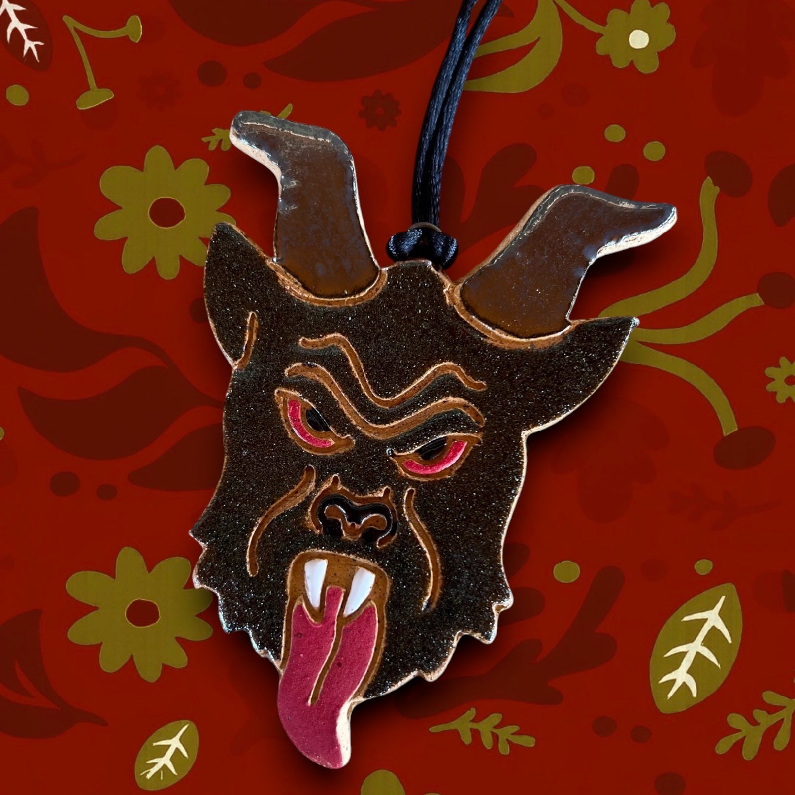 Tough Kitty Handmade Krampus Ornament 1 unit - Limited Stock (October 2026)