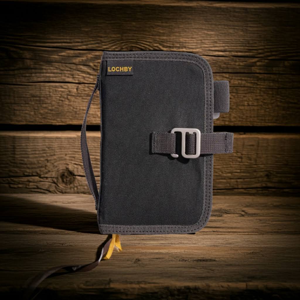 Lochby Mini Field Journal Bumblebee Charcoal