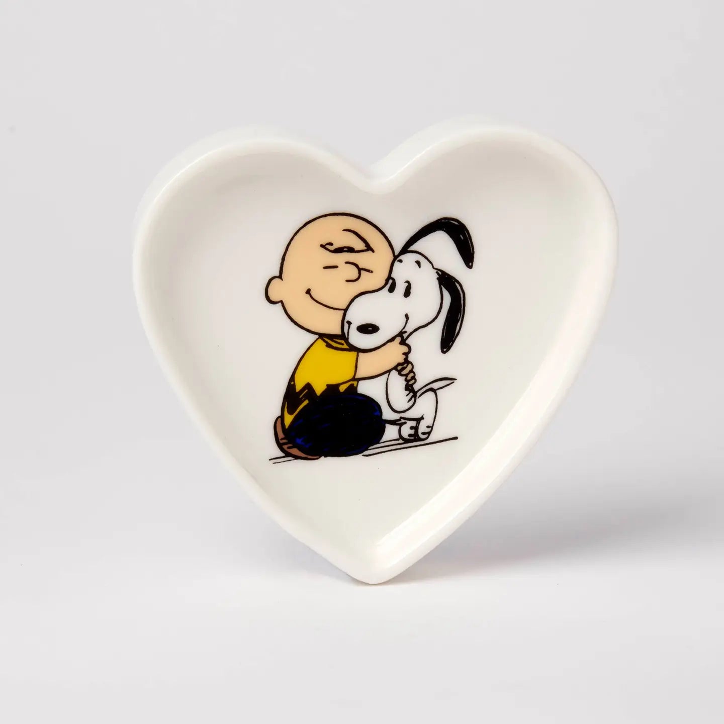 Magpie Peanuts Heart Trinket Dish Puppy