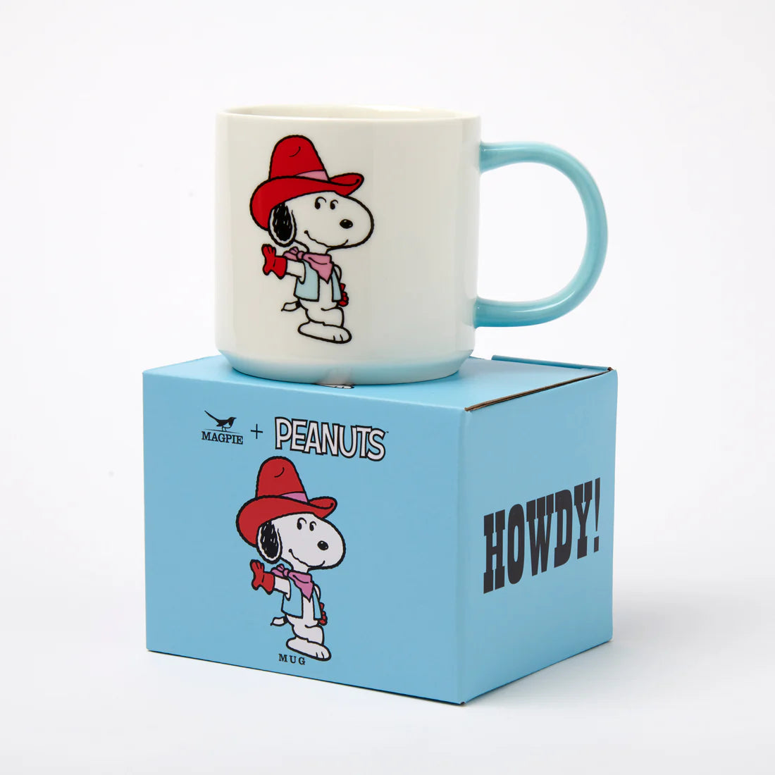 Magpie Gifts Howdy Snoopy Cowboy Mug