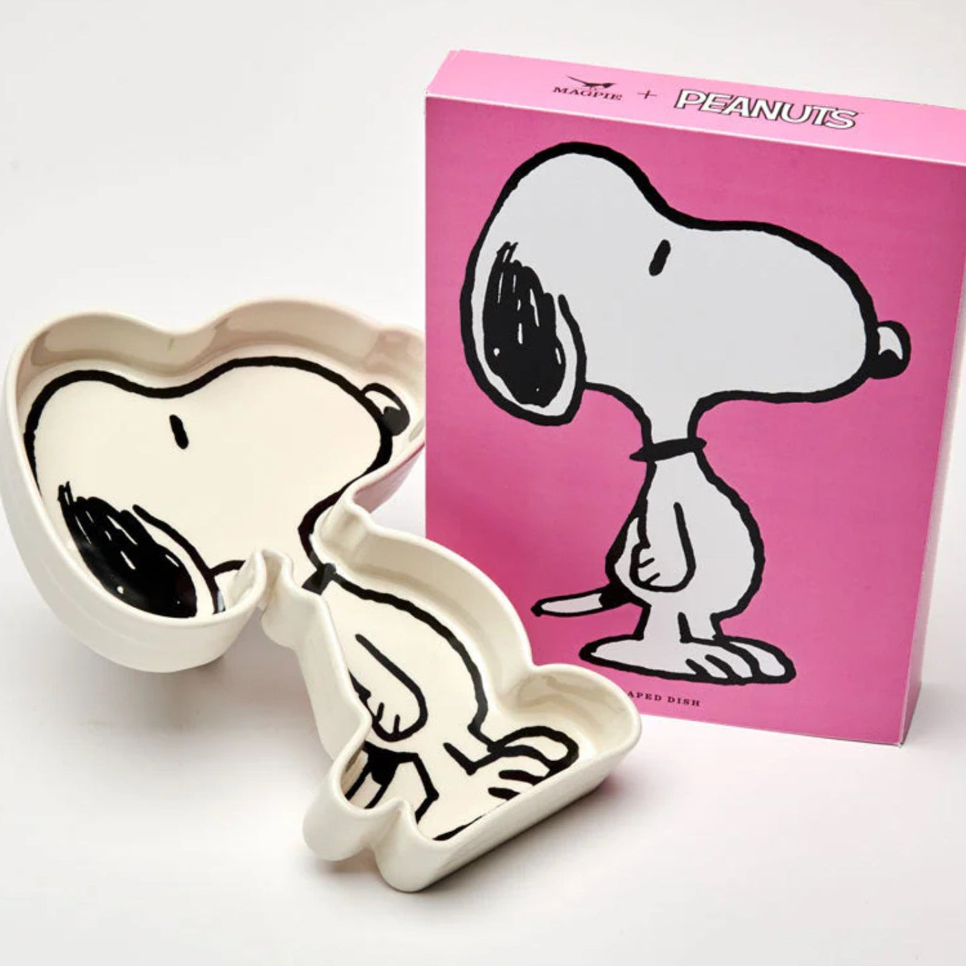 Magpie Gifts Snoopy Shaped Large Vegan Dish Tray