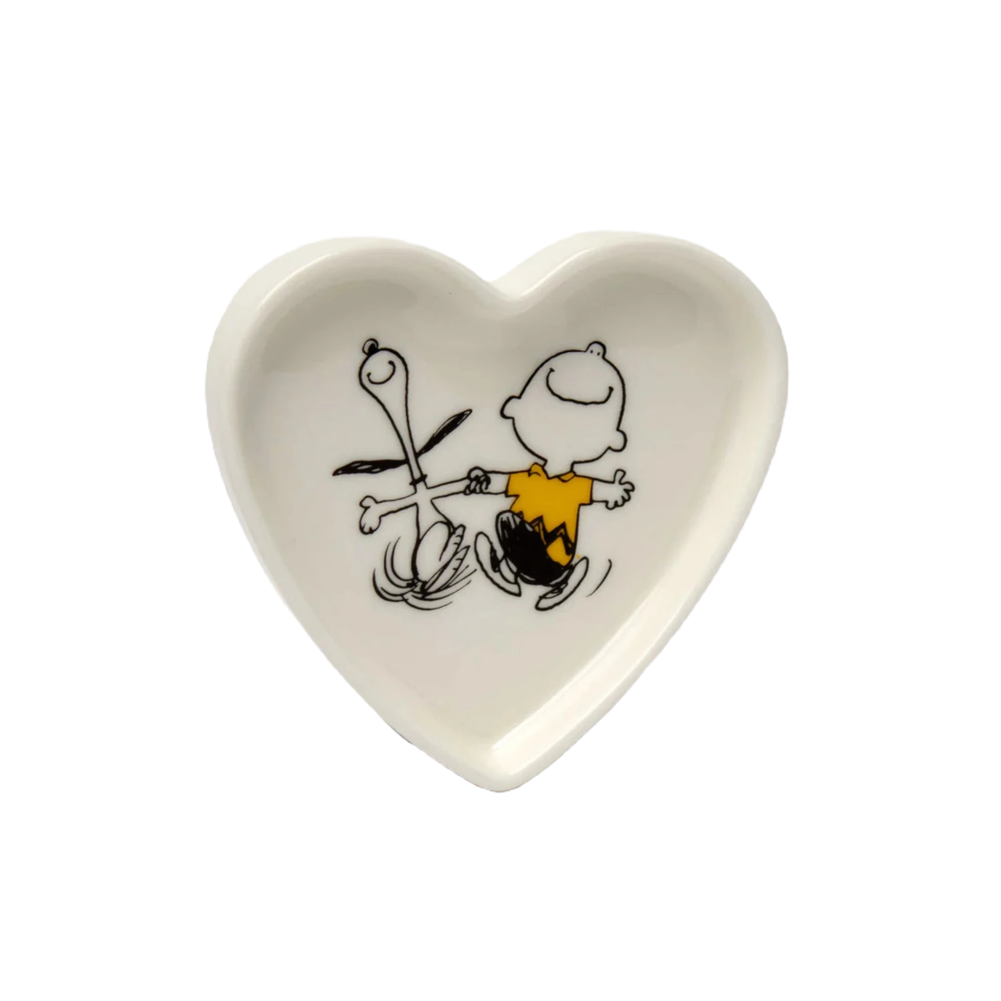 Magpie Gifts Snoopy & Charlie Brown Heart Trinket Dish - Dance