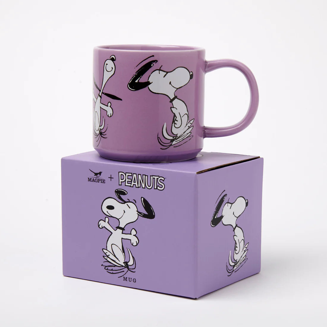 Magpie Gifts Snoopy Purple Mug - Happy Dance