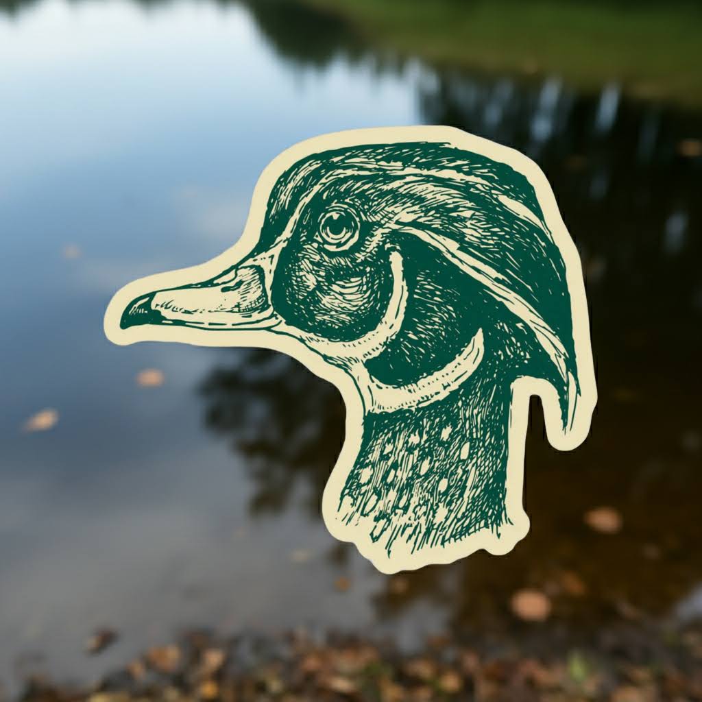 The Wild Wander Duck Sticker