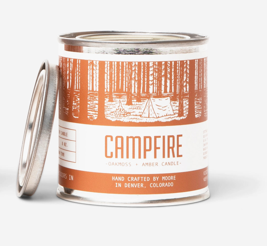 Moore Collection 1/2 Pint Candle - Campfire