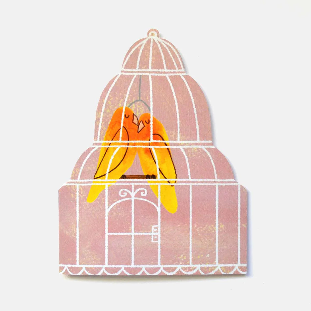 Mortlake Papers Greeting Card - Lovebirds