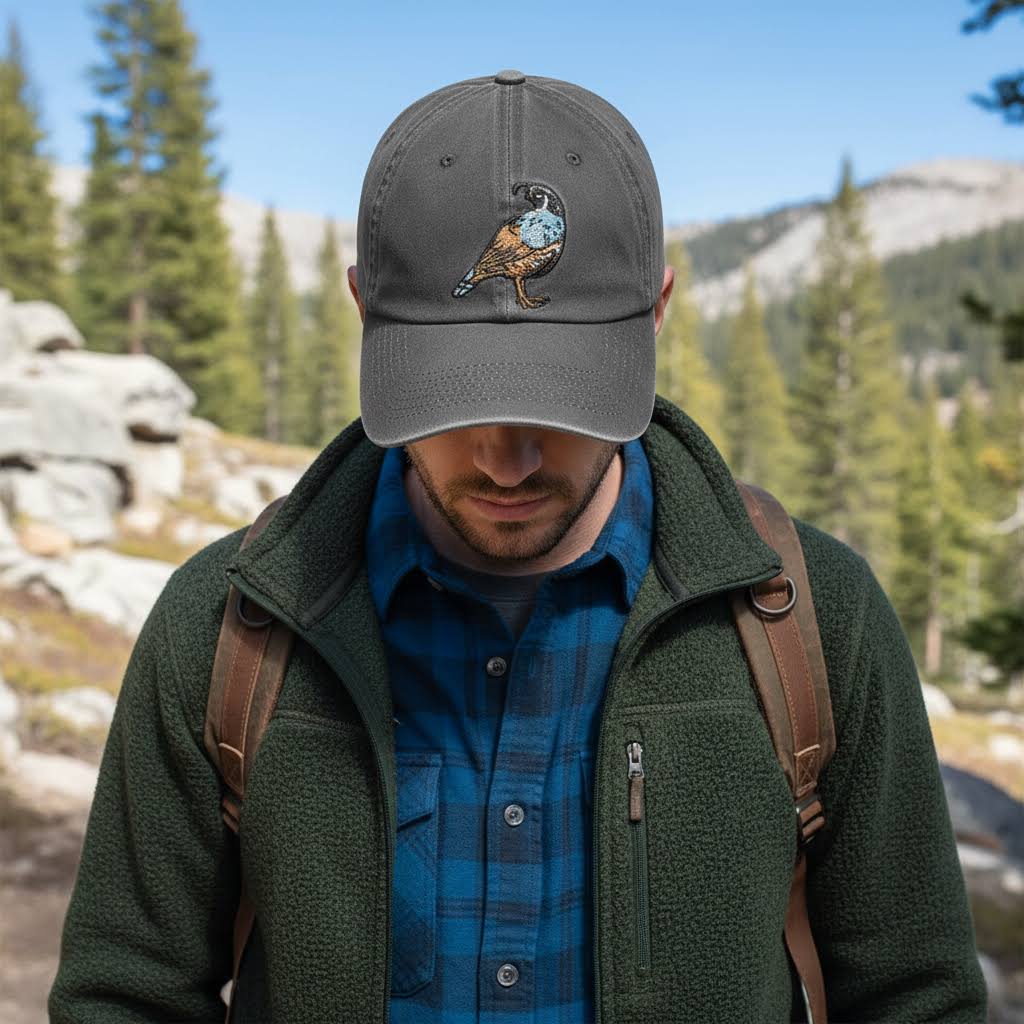 Mustard Beetle Ball Cap: Quail