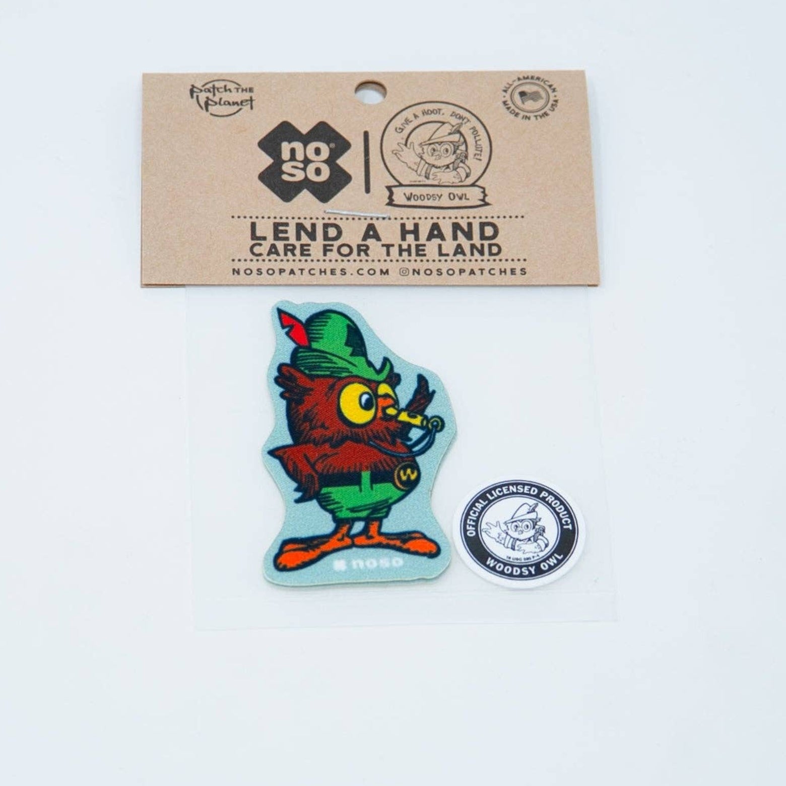 Whistle Woodsy Owl x NoSo Repair Patch