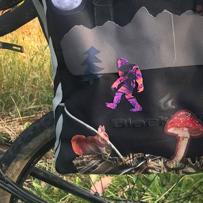 Pyschedelic Tie Dye Sasquatch x Noso Repair Patch