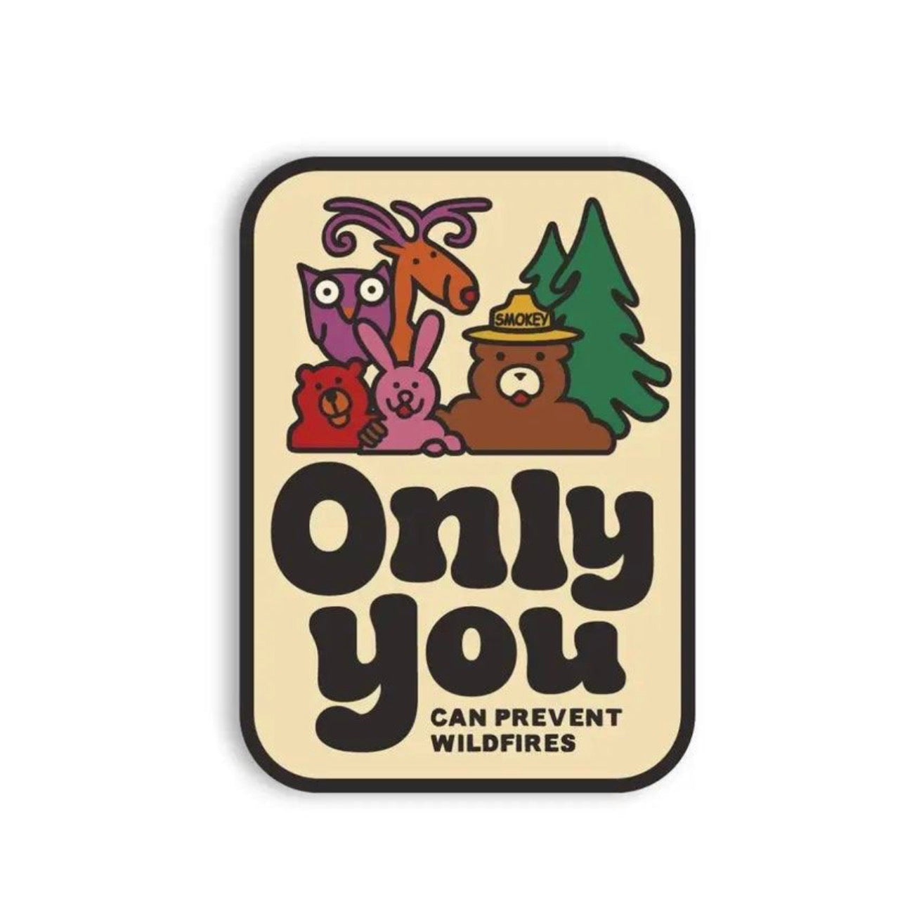 The Landmark Project Only You Retro Sticker