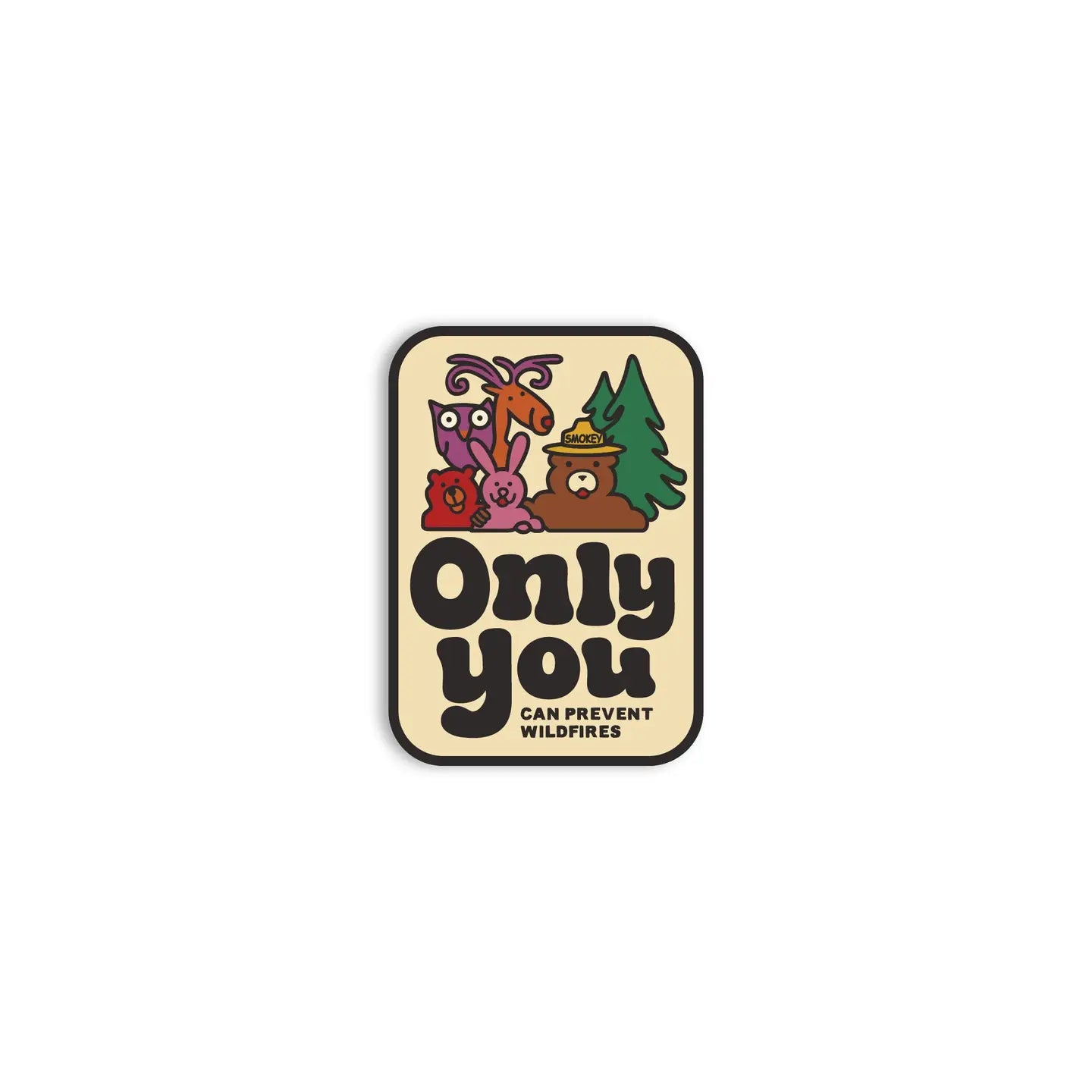 The Landmark Project Only You Retro Sticker