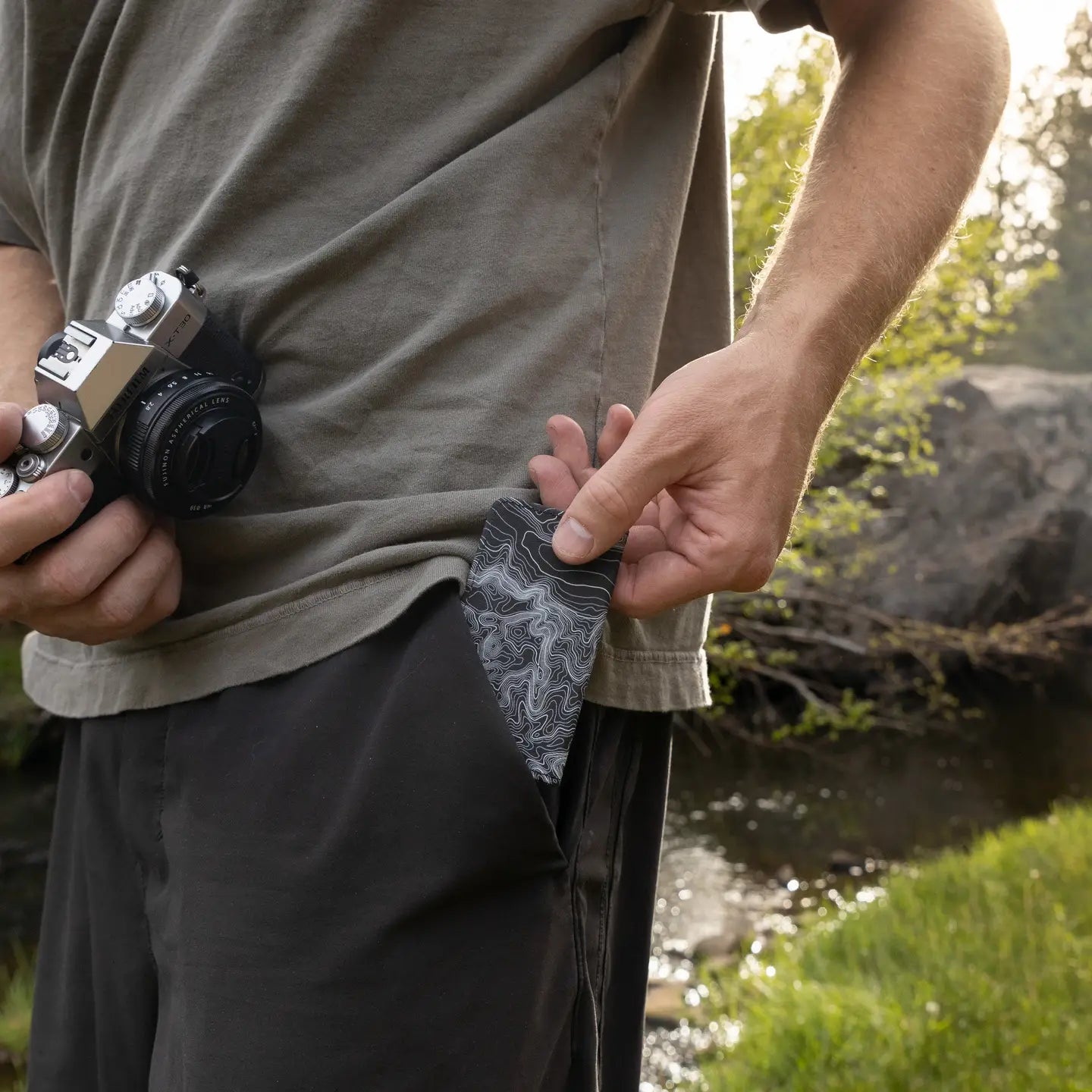 Wildtree Topographic Map SD / Switch / Switch 2 Card Holder