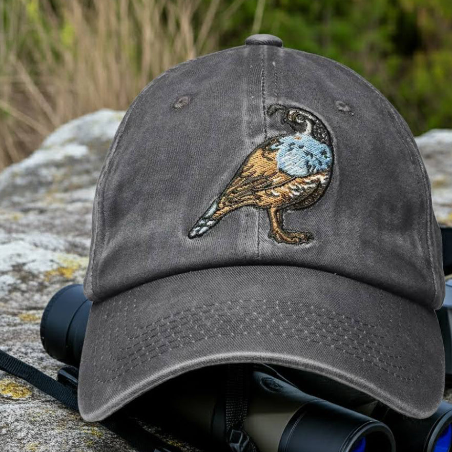 Mustard Beetle Ball Cap: Quail