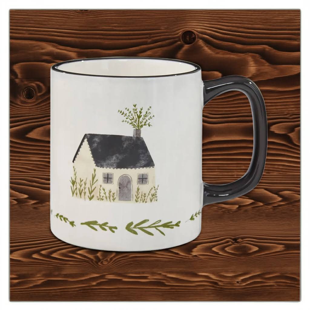Park Designs Together Cottage Folk Mug