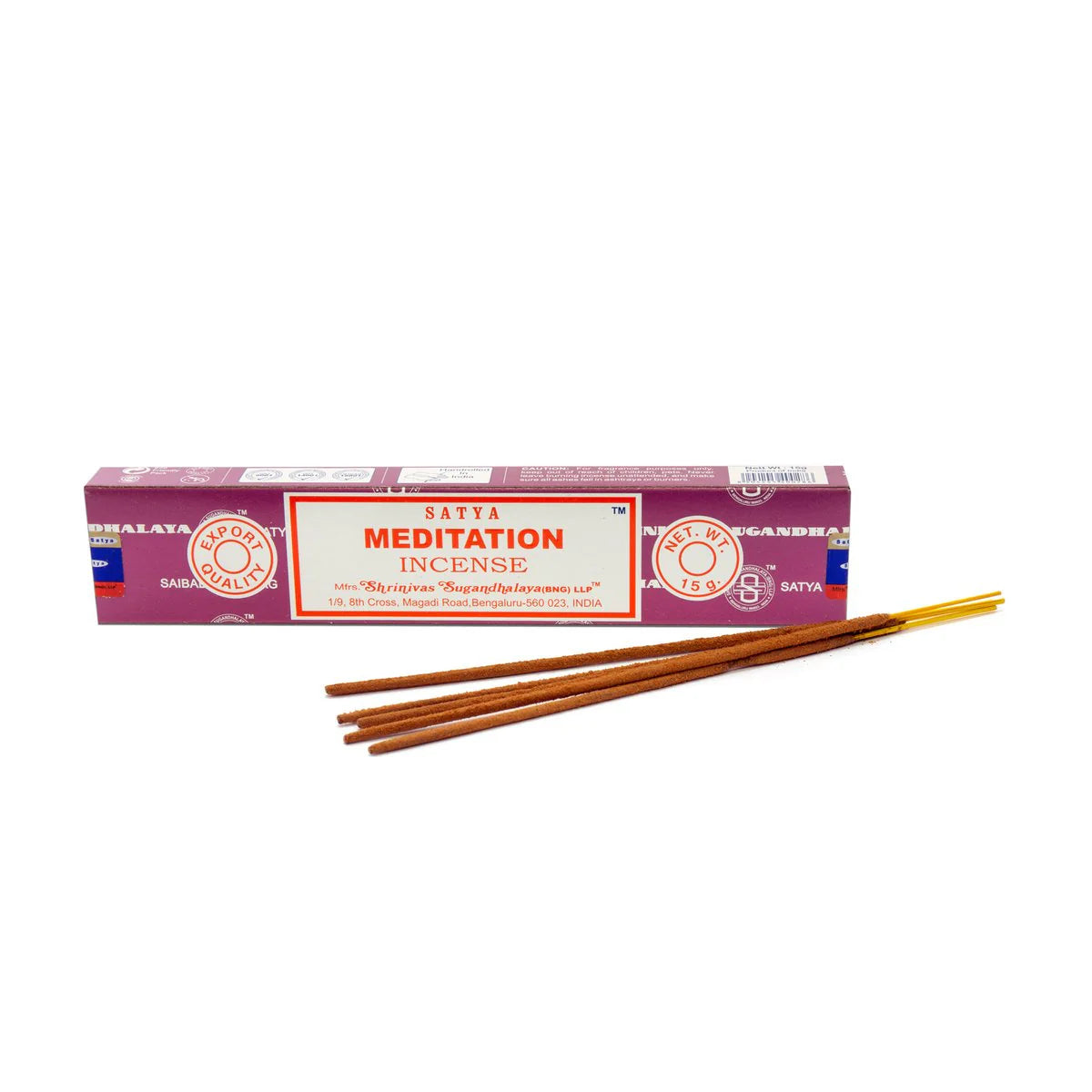 SATYA Meditation Incense Sticks 10 Pack