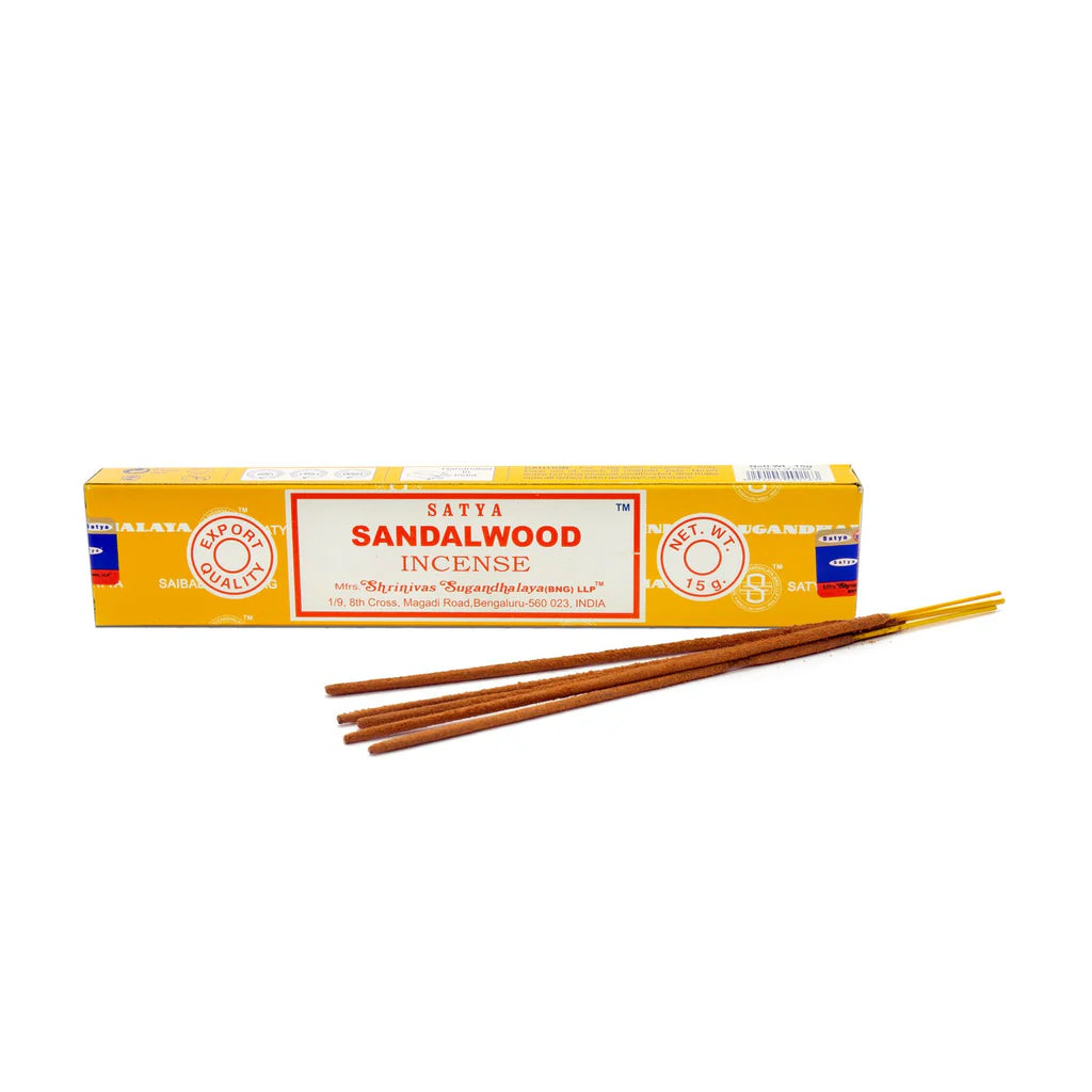 SATYA Incense Sticks Sandalwood 10 Pack