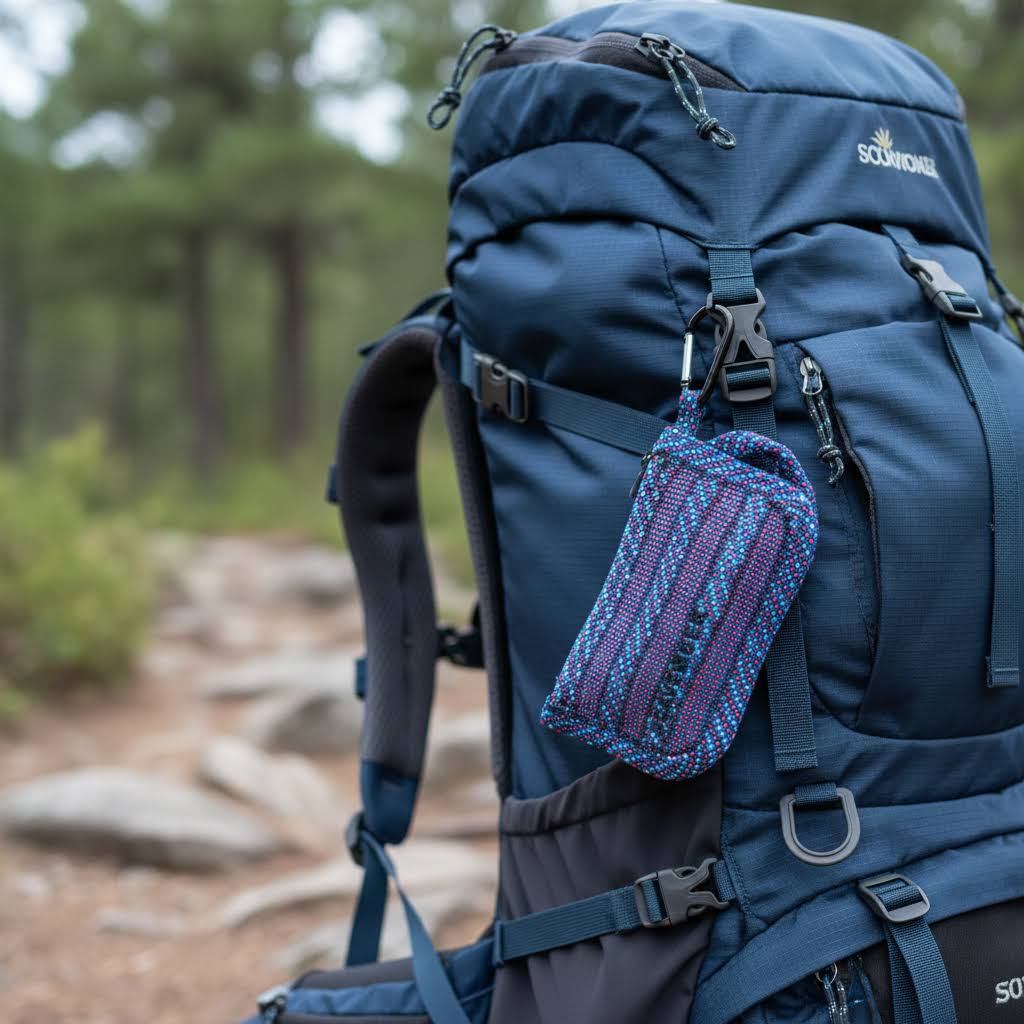 Scavenger Medium Zipped Pouch - Water