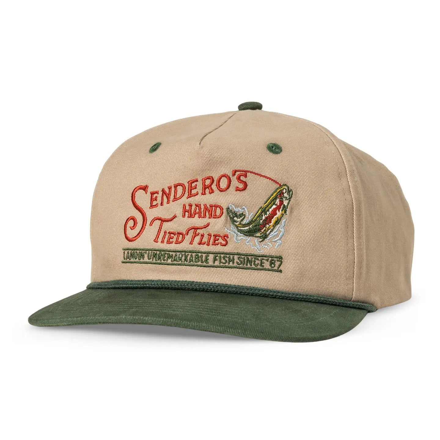 Sendero Provisions Hand Tied Flies Cap