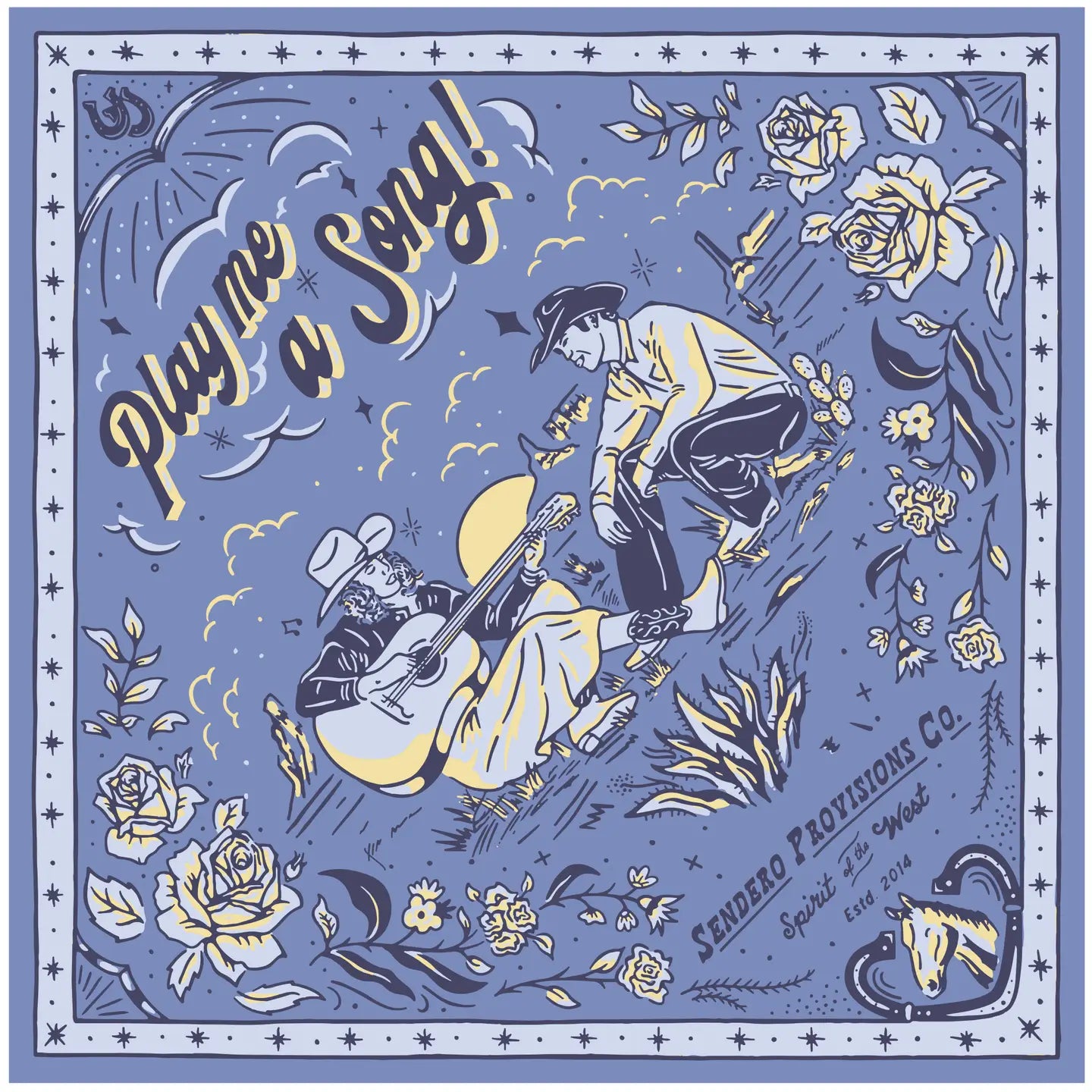 Sendero Provisions Play A Song Bandana