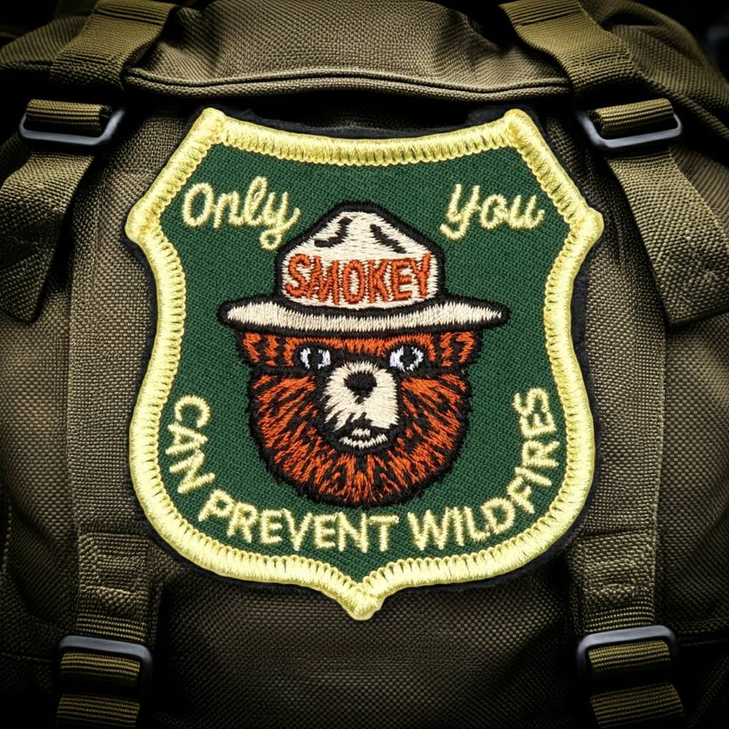 The Landmark Project Smokey Bear Patch - Only You Forestry