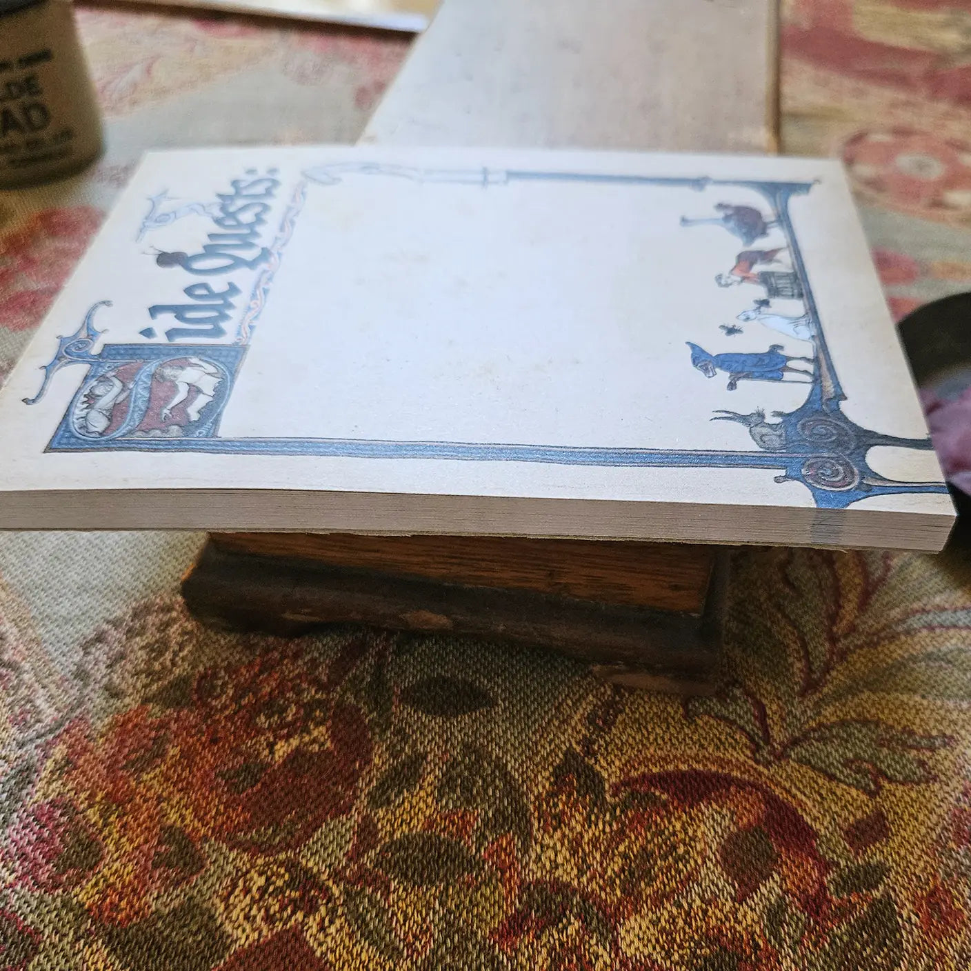 Betiobca “Side Quests” Medieval Notepad