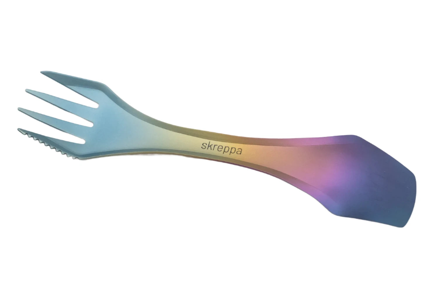 Skreppa TrekTensil 3-in-1 Titanium Cutlery - Geodic