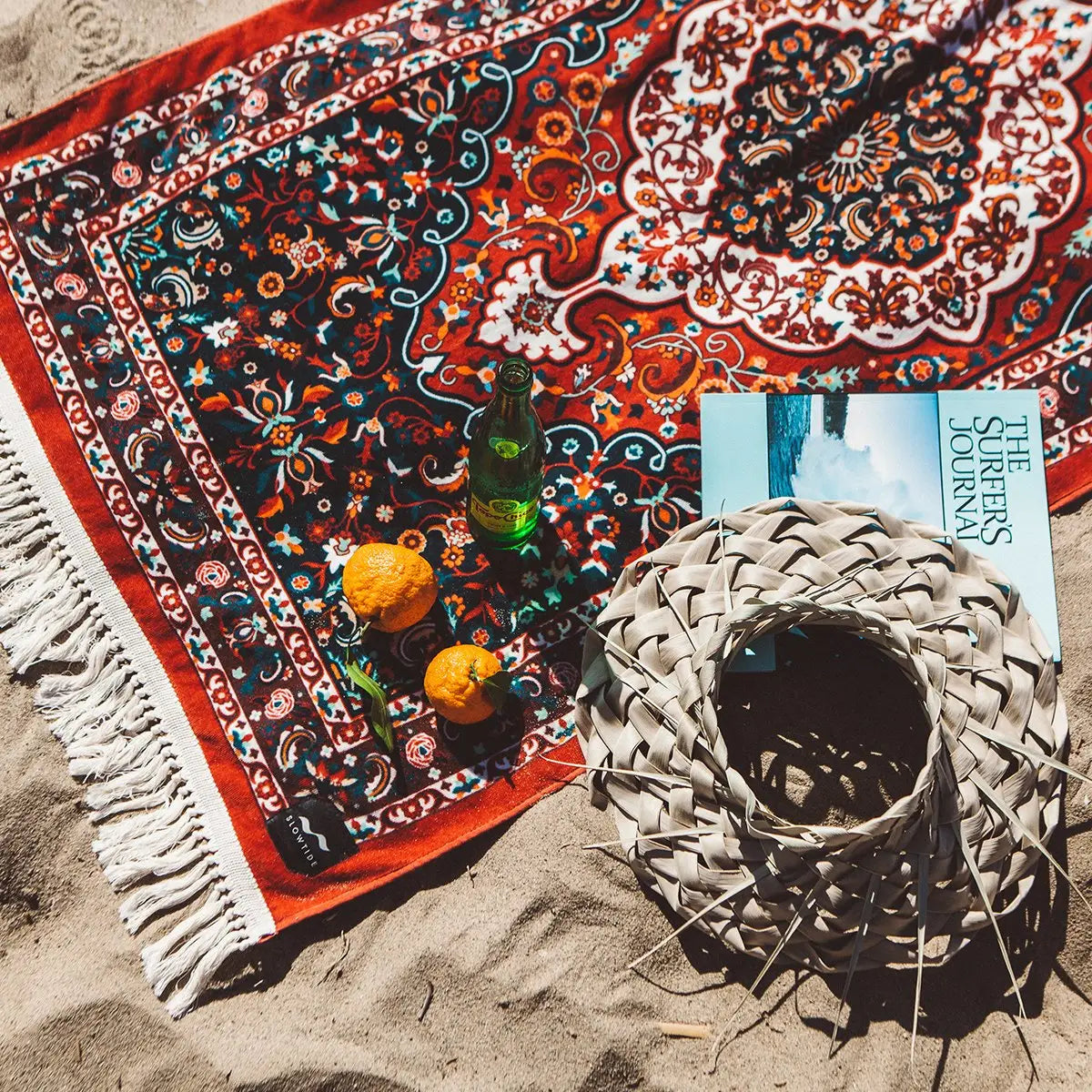 Slowtide Haven Cotton Beach Towel