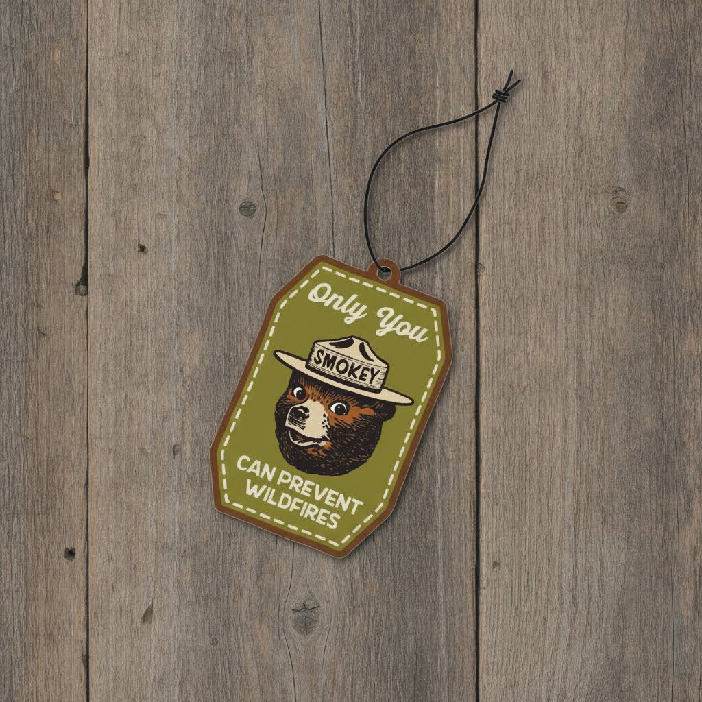 Good & Well Supply Co Cypress & Fir - Smokey Bear Air Freshener