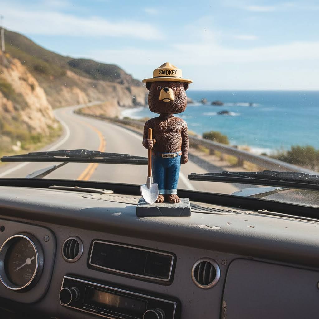 The National Bobblehead Hall Of Fame Museum Officially Licensed - Smokey Bear