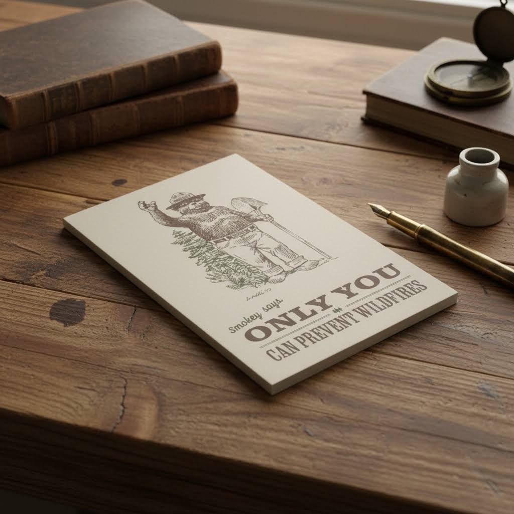 Pike Street Press - Smokey Bear Forest Notebook