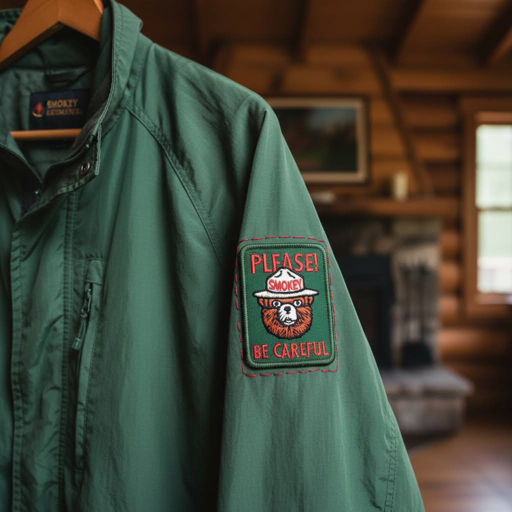 The Landmark Project Smokey Bear Patch - Please Becareful