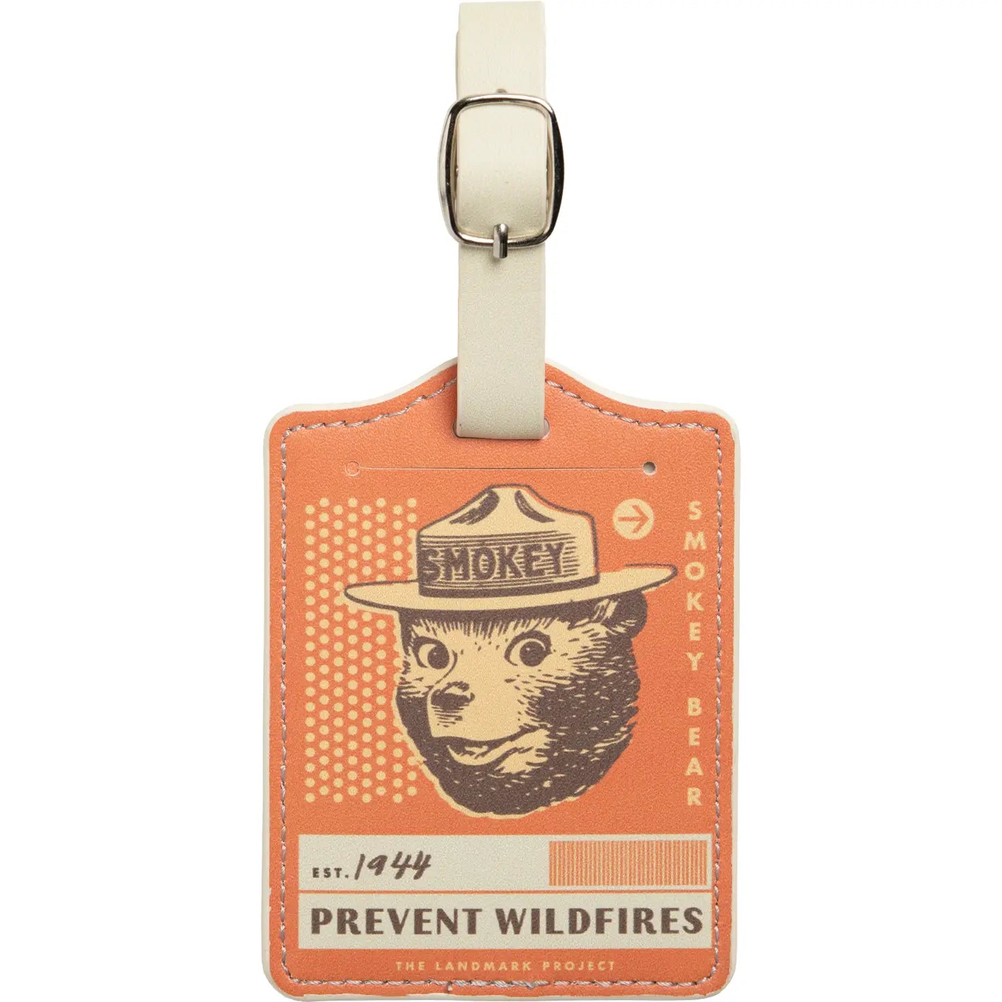 The Landmark Project Smokey Bear Gear Luggage Tag