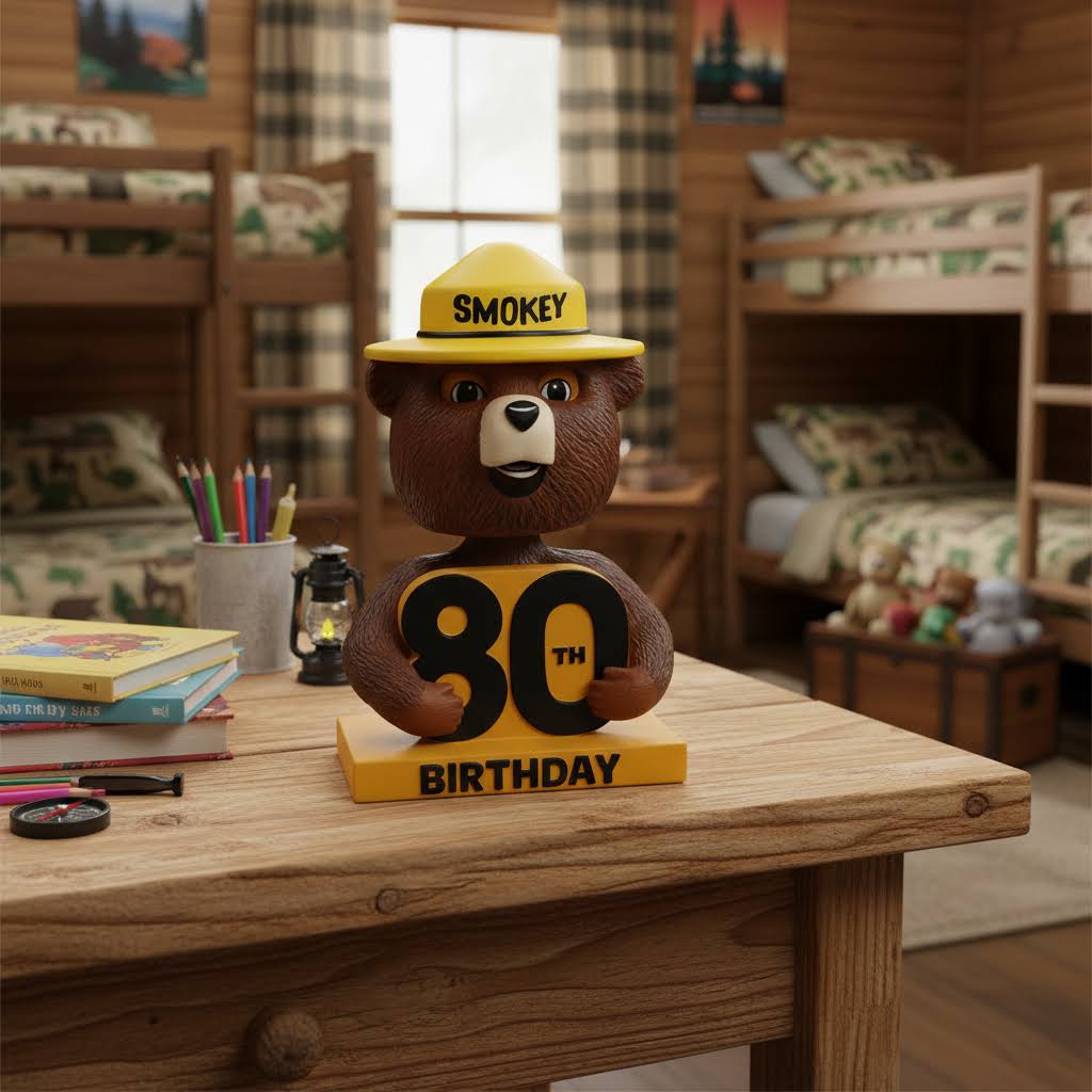 The National Bobblehead Hall Of Fame Museum - Smokey Bear 80th Birthday