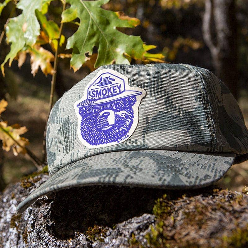 Smokey Bear Classic Navy Logo x NoSo Repair Patch