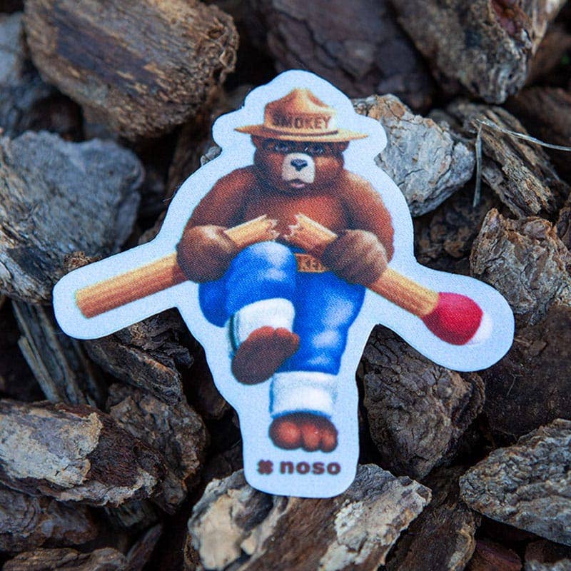 Smokey Bear Think Before You Strike x NoSo Repair Patch