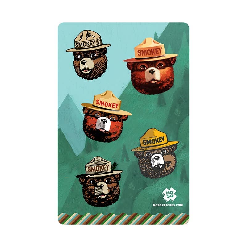 Smokey Bear Dazzits x NoSo Repair Patch