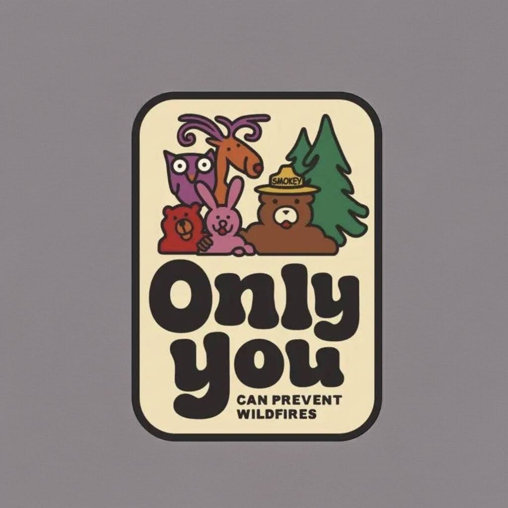 The Landmark Project Only You Retro Sticker