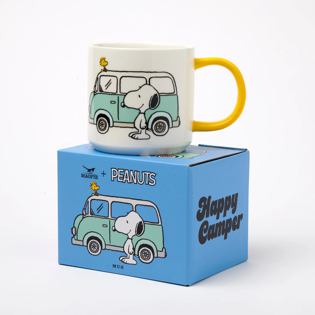 Magpie Gifts Happy Camper Snoopy Mug