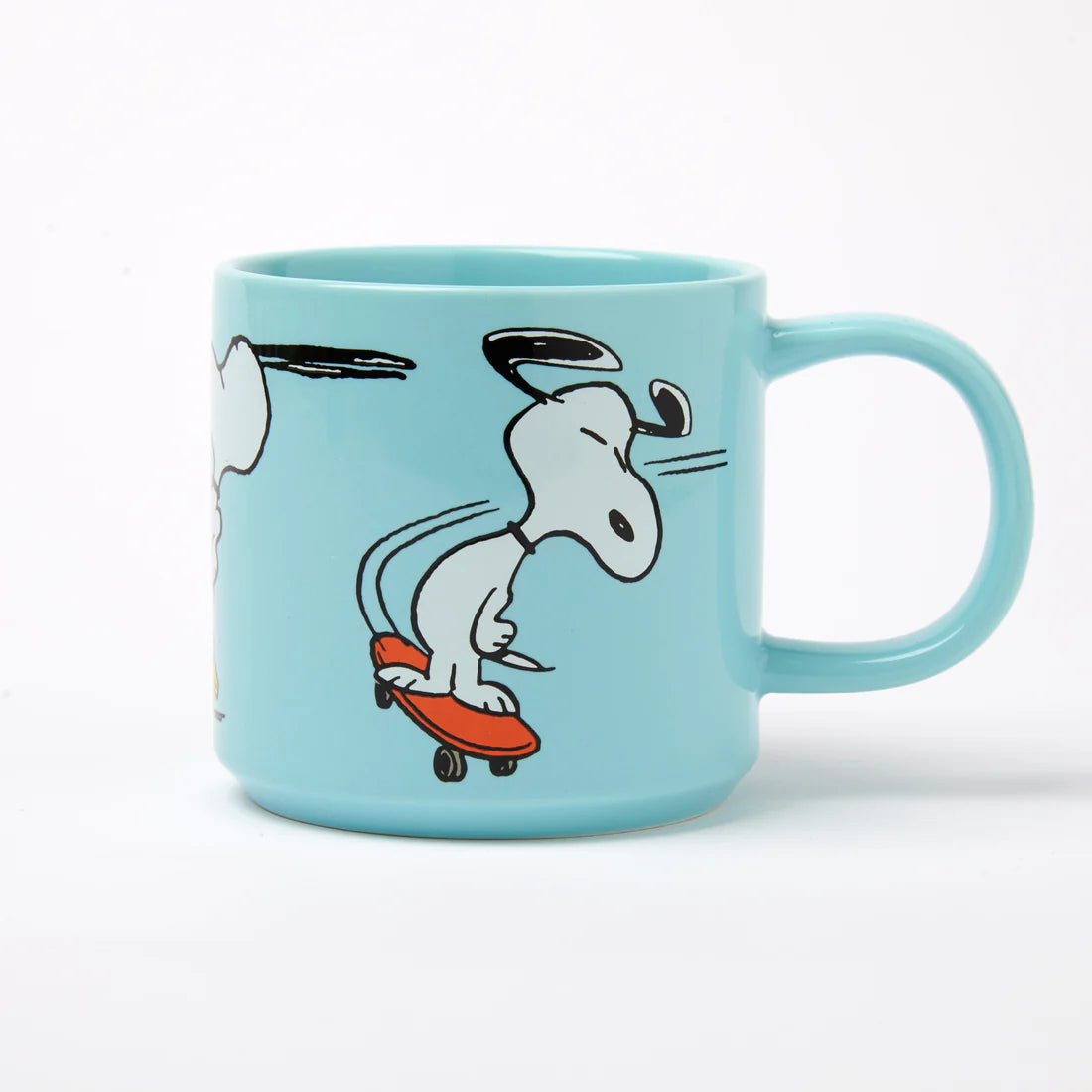 Magpie Gifts Snoopy Blue Mug - Skateboard
