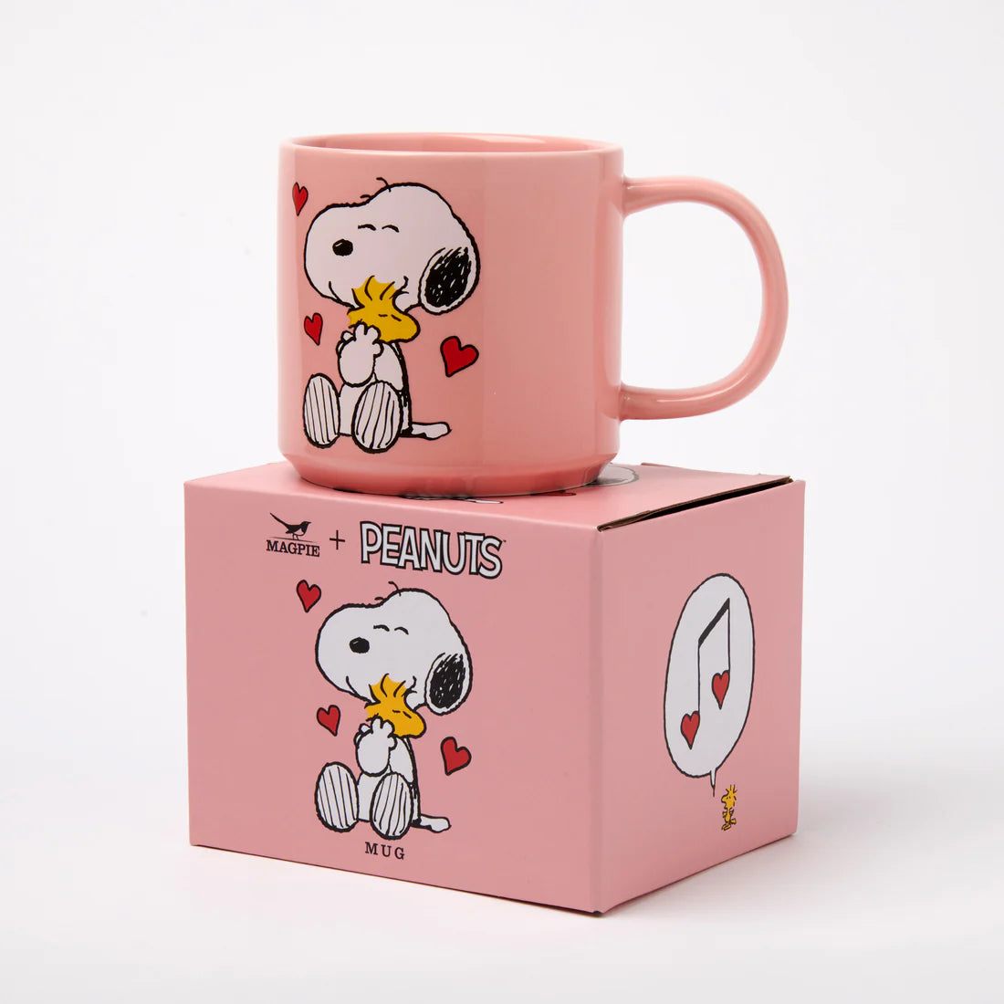 Magpie Gifts Snoopy Pink Mug - Love Song