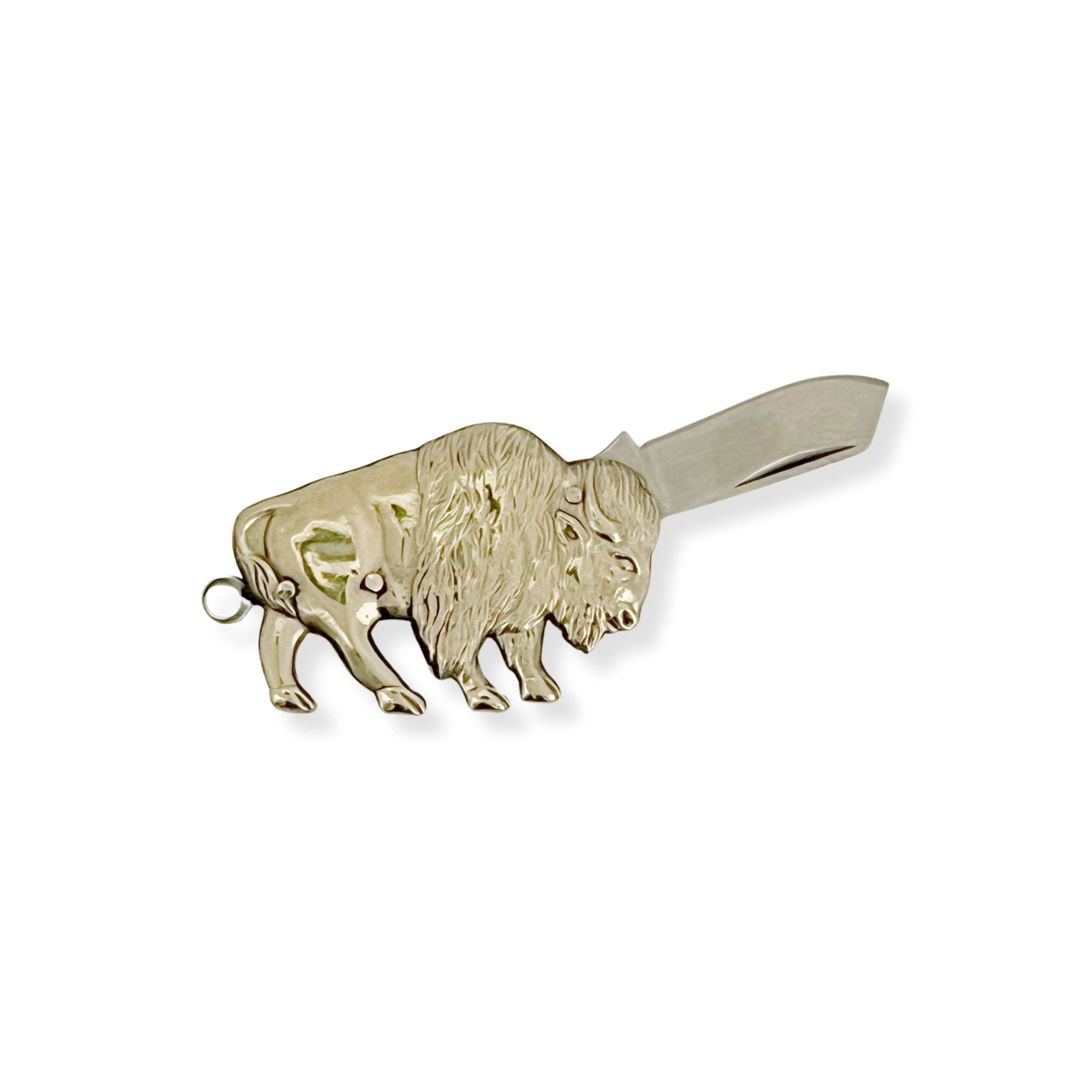 Son Of A Sailor Cute Brass Buffalo Pocket Pen Knife (18+ ID REQUIRED BEFORE DISPATCH)