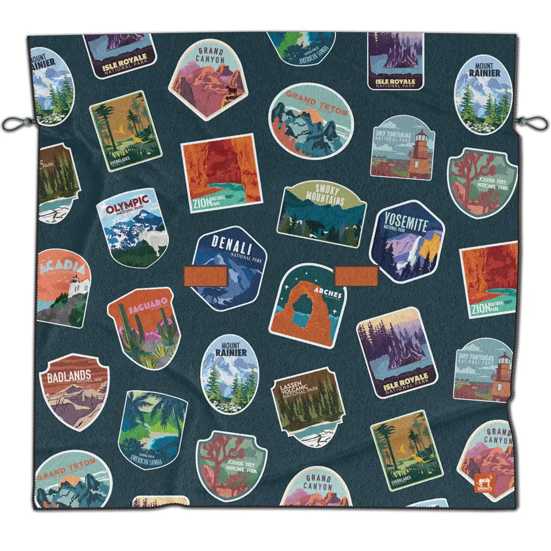 Sprints National Parks Party Size Car Seat Cover Towel