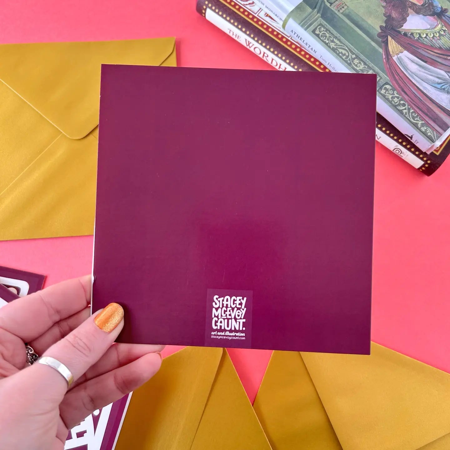 Stacey McEvoy Caunt Medieval King Birthday Card