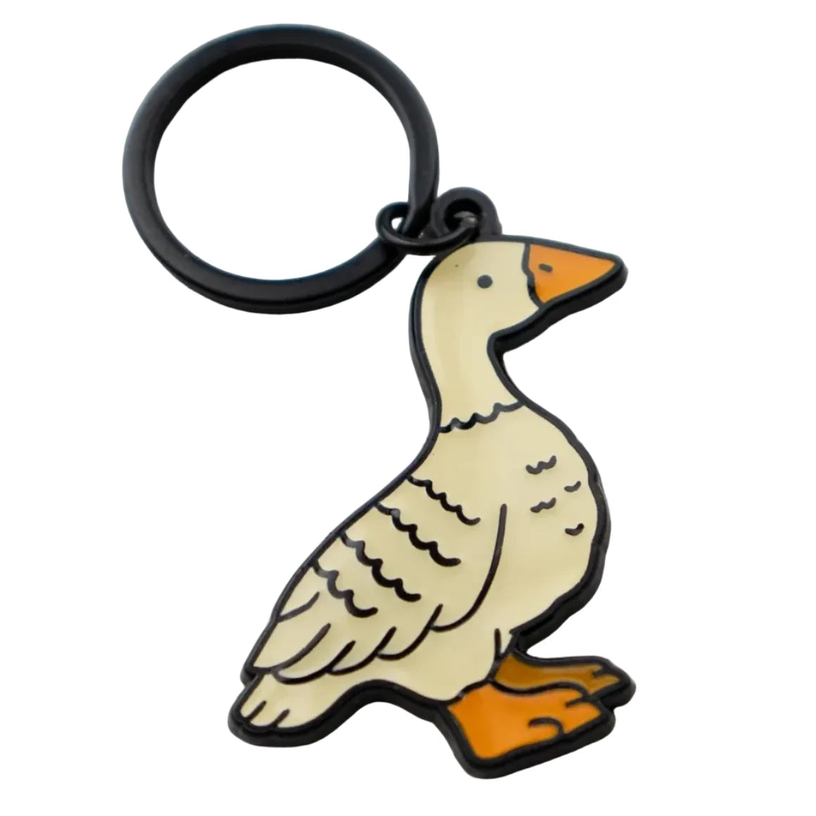 Stay Home Club Fowl Keychain