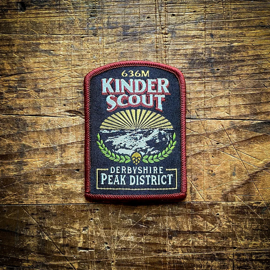 The Adventure Patch Company Kinder Scout Patch