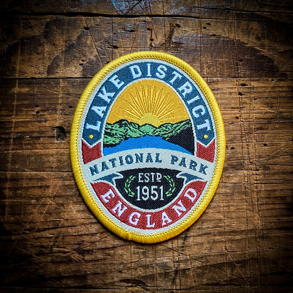 The Adventure Patch Company Lake District National Park Patch