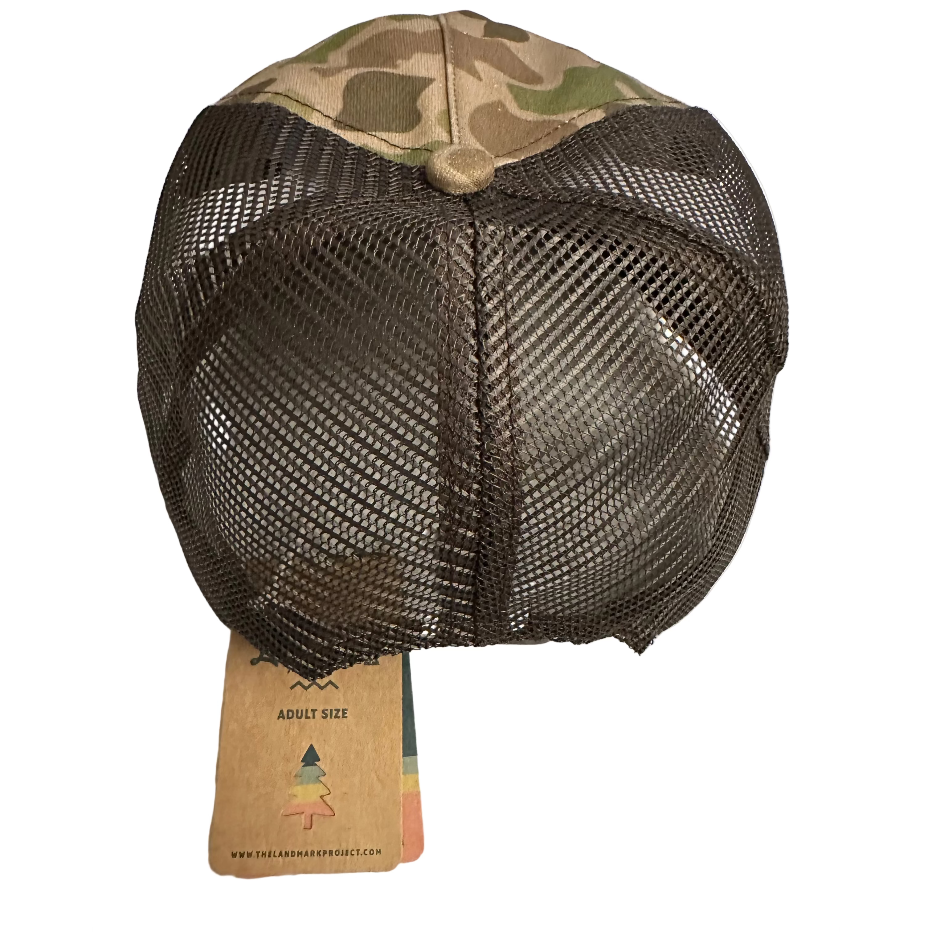 The Landmark Project Smokey Bear Camo 5-Panel Trucker Cap - Duck Camo
