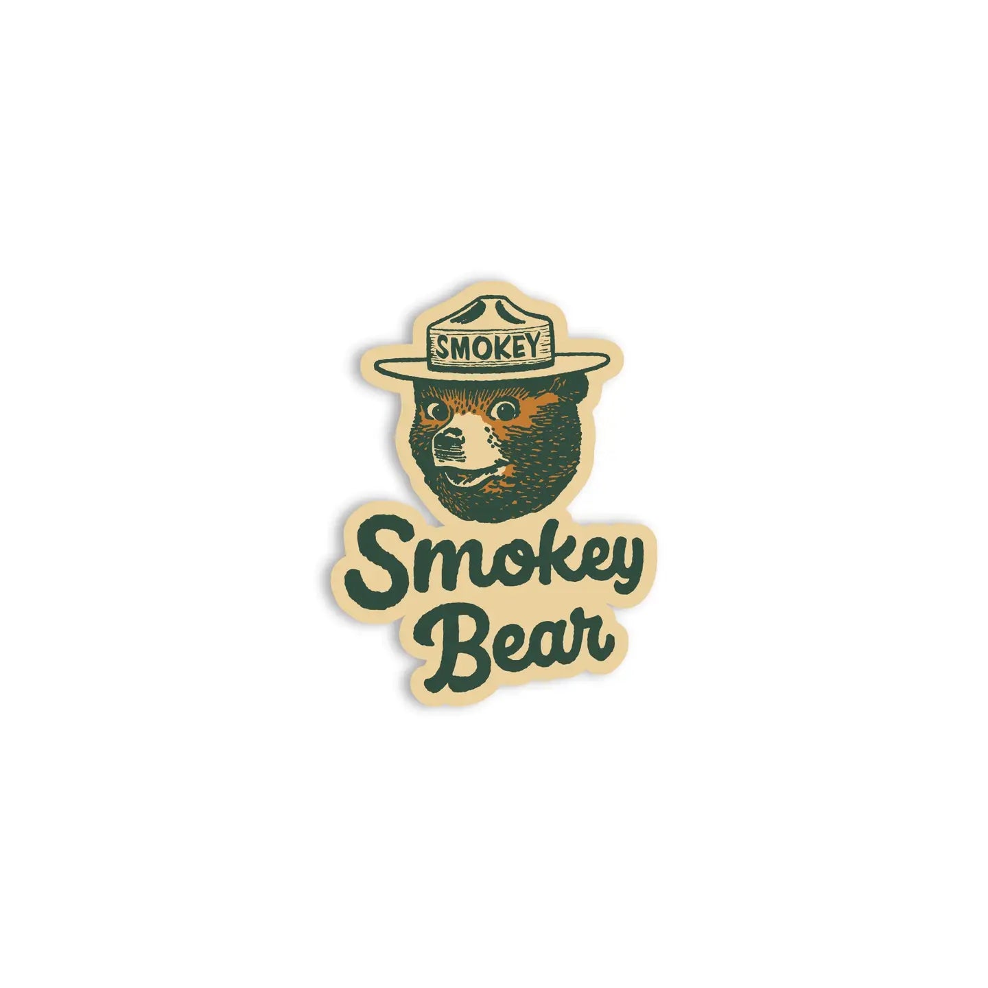 The Landmark Project Smokey Bear Signature Sticker